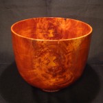 Lychee Calabash with Koa inlay Lychee Calabash with Koa inlayDimensions: W 12" X H 9 3/4"Price Upon Request
